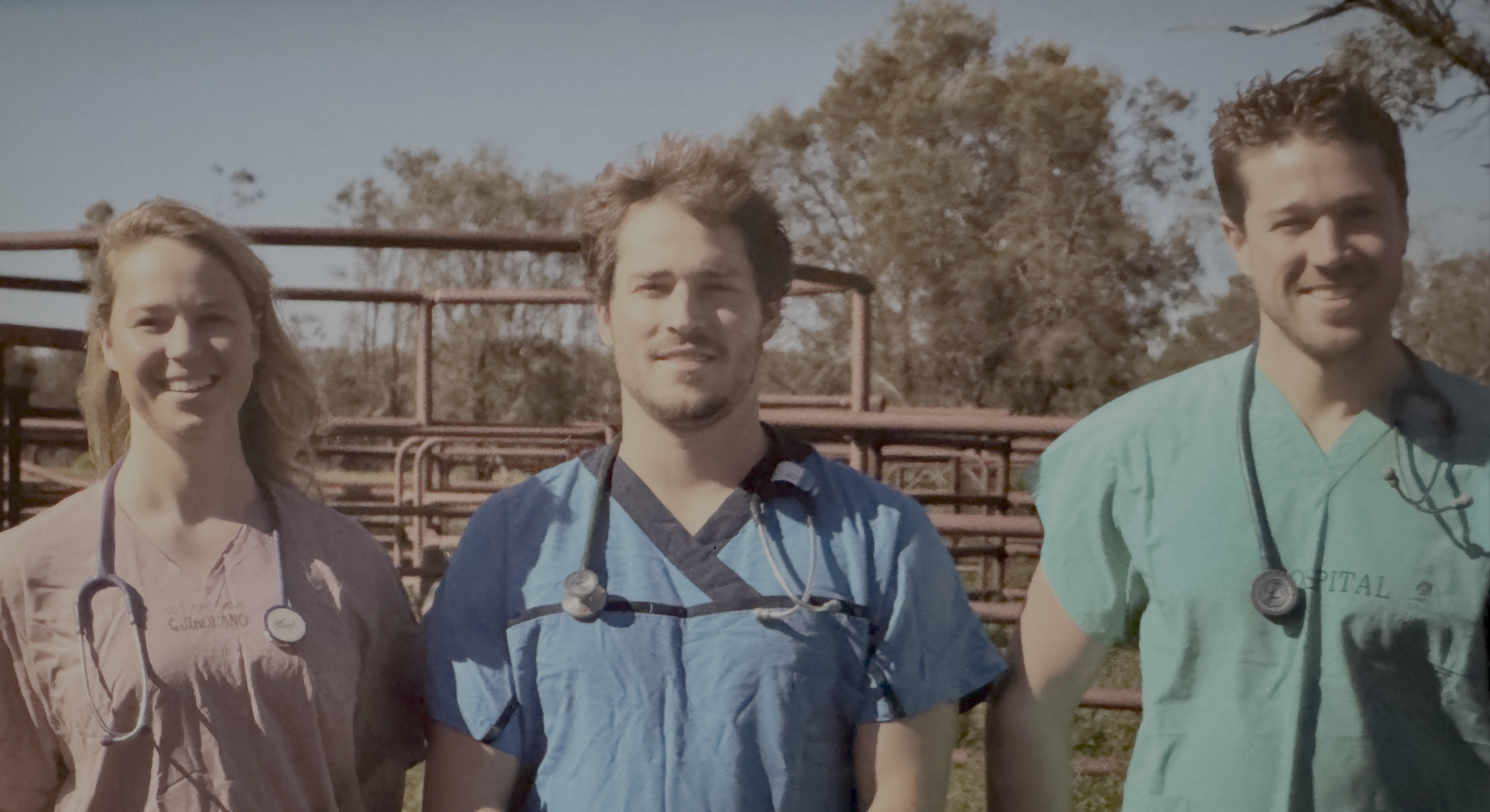 Rural Hearts team members on a family farming property